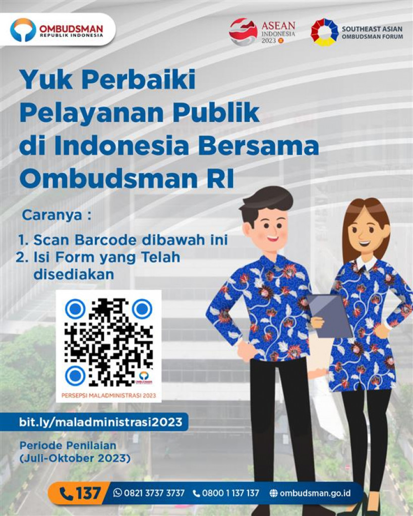 PELAYANAN PUBLIK DI INDONESIA BERSAMA OMBUDSMAN RI